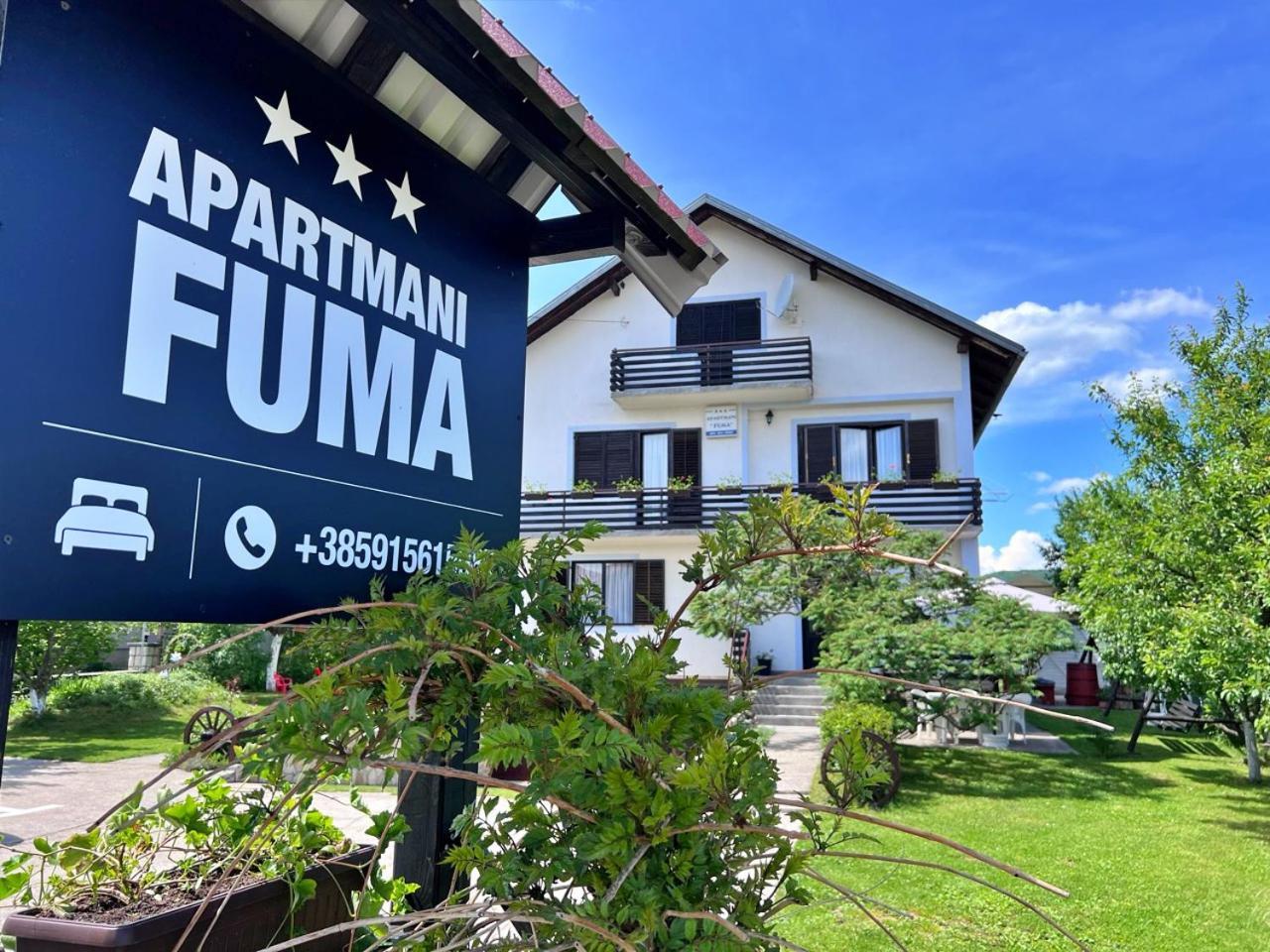 Apartments Fuma Otočac Eksteriør bilde